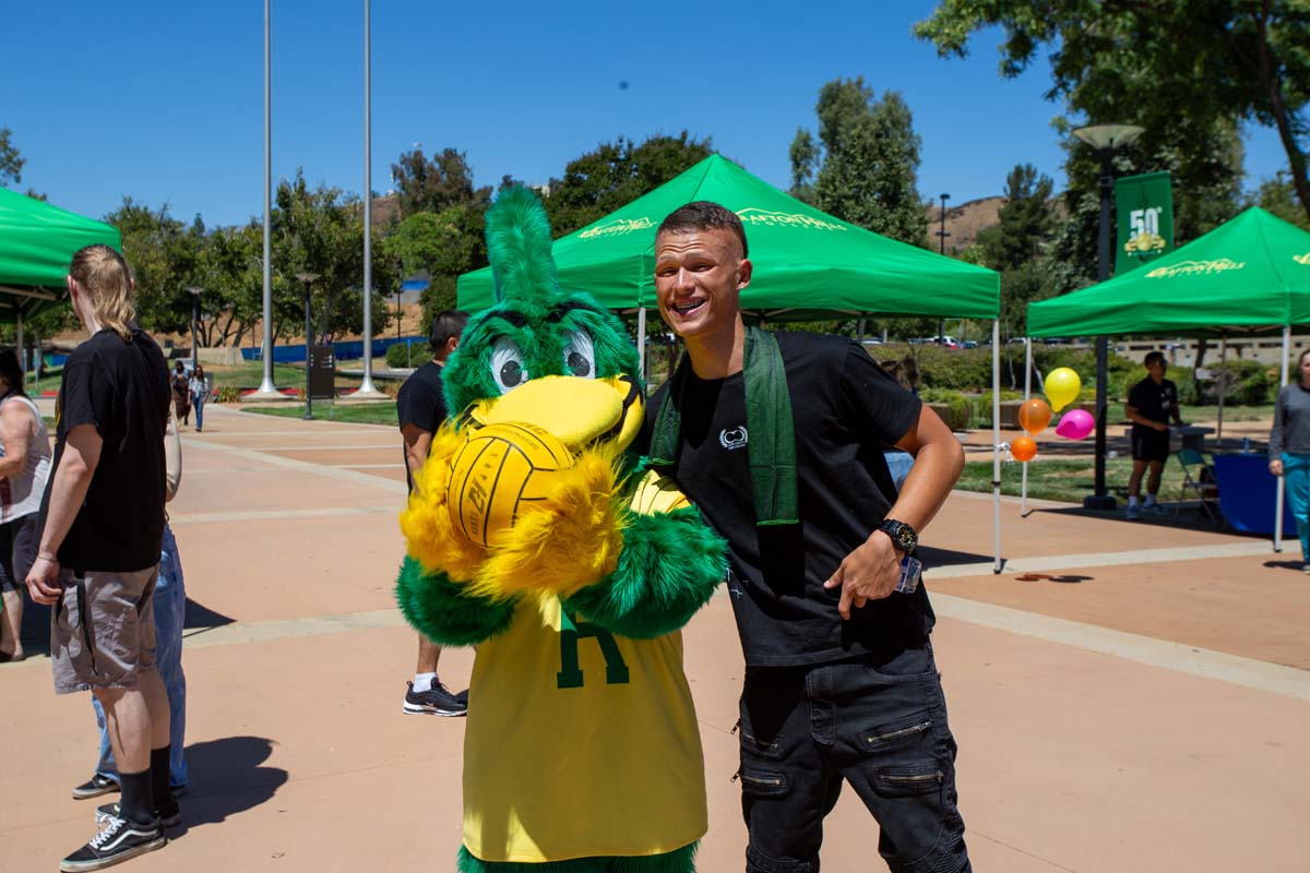 People enjoying the Roadrunner Rally