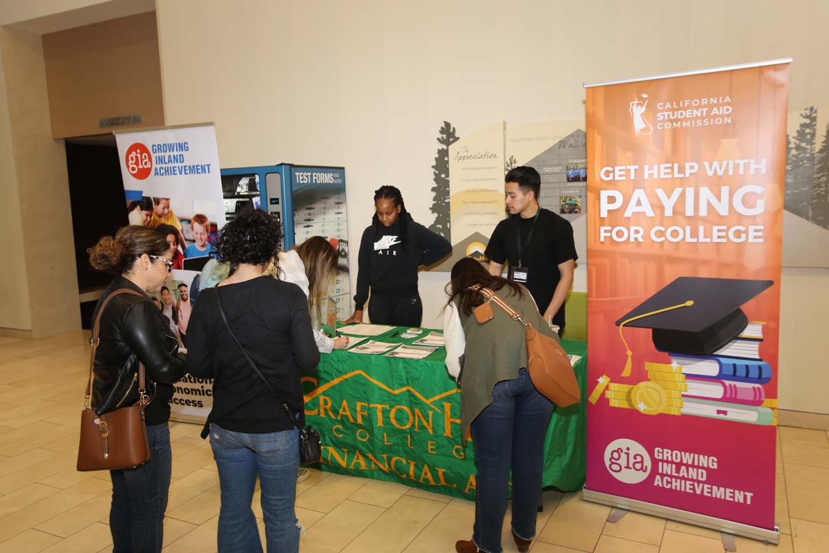 People at the Cash4College event