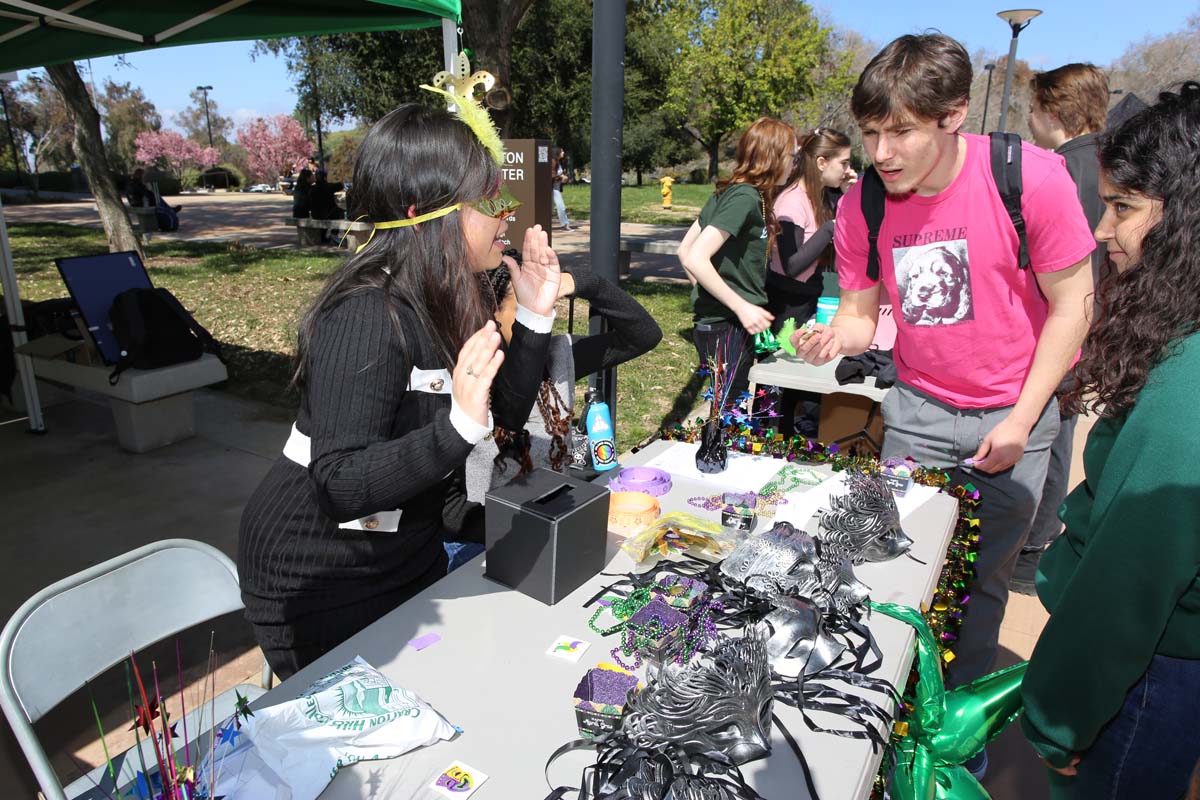 People enjoying Club Rush