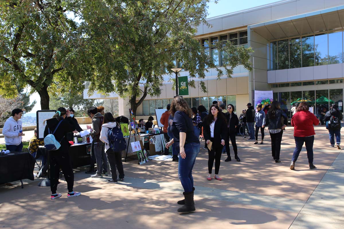 People enjoying Club Rush