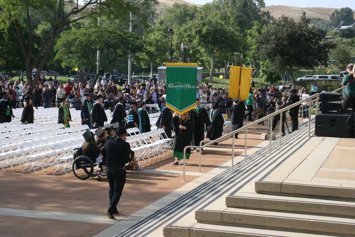 Graduates at Commencement