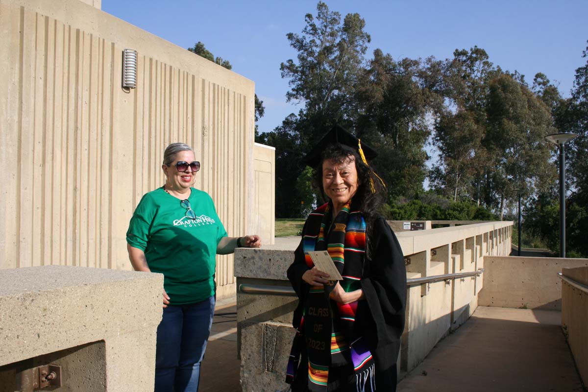 Graduates at Commencement