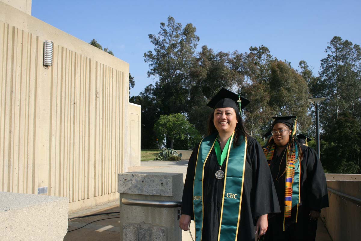 Graduates at Commencement