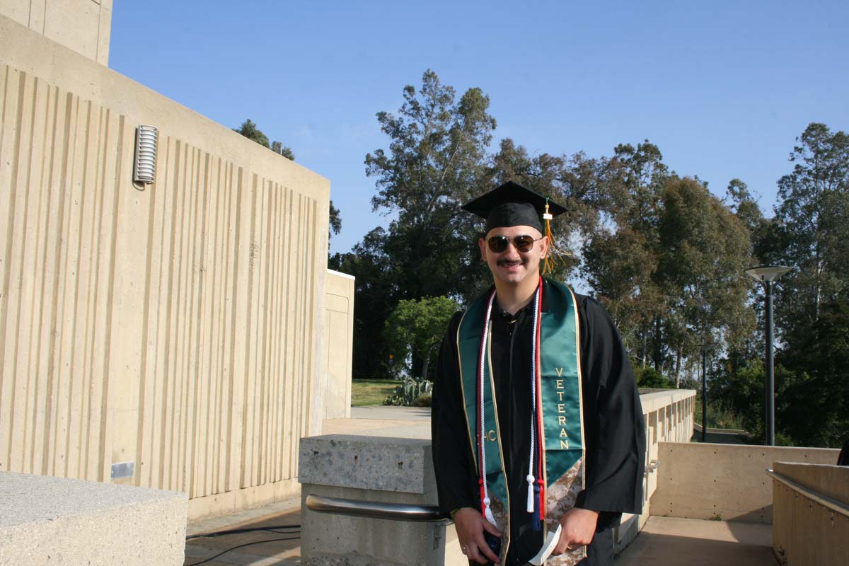 Graduates at Commencement