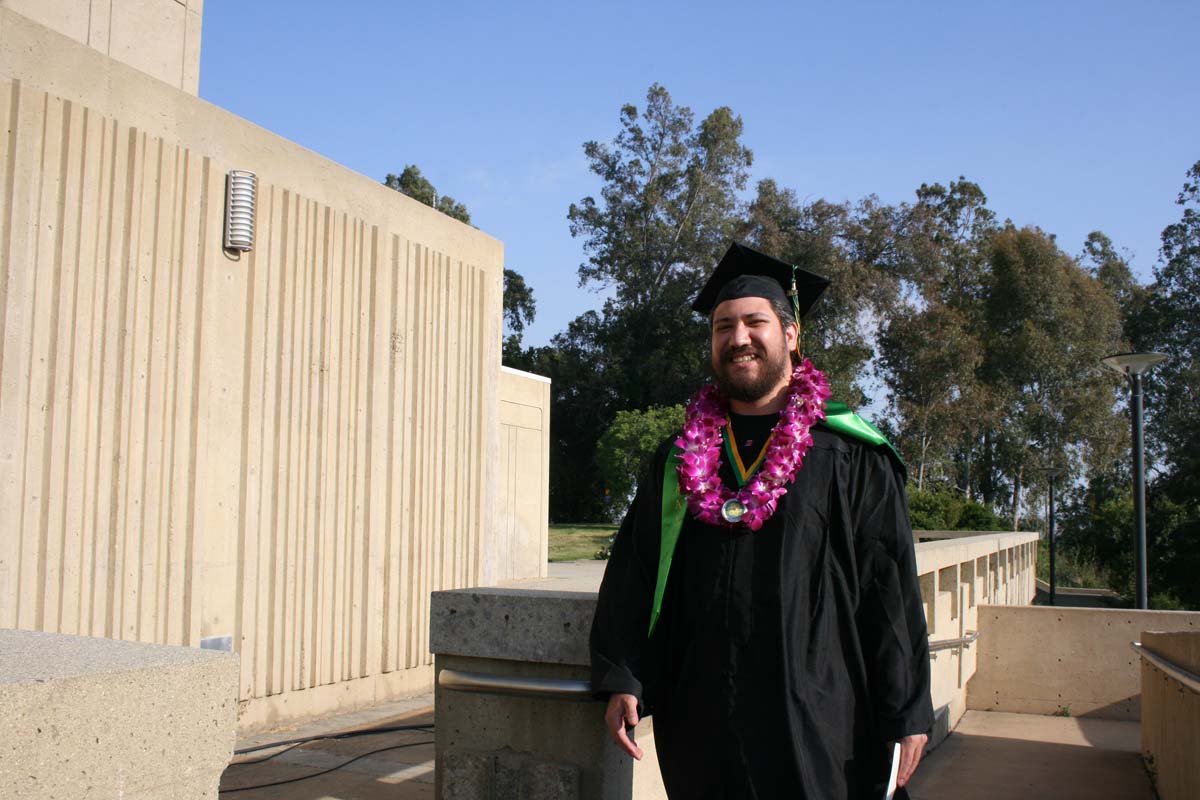 Graduates at Commencement