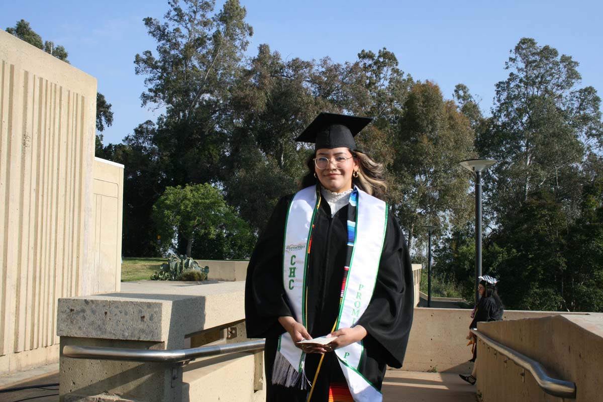 Graduates at Commencement