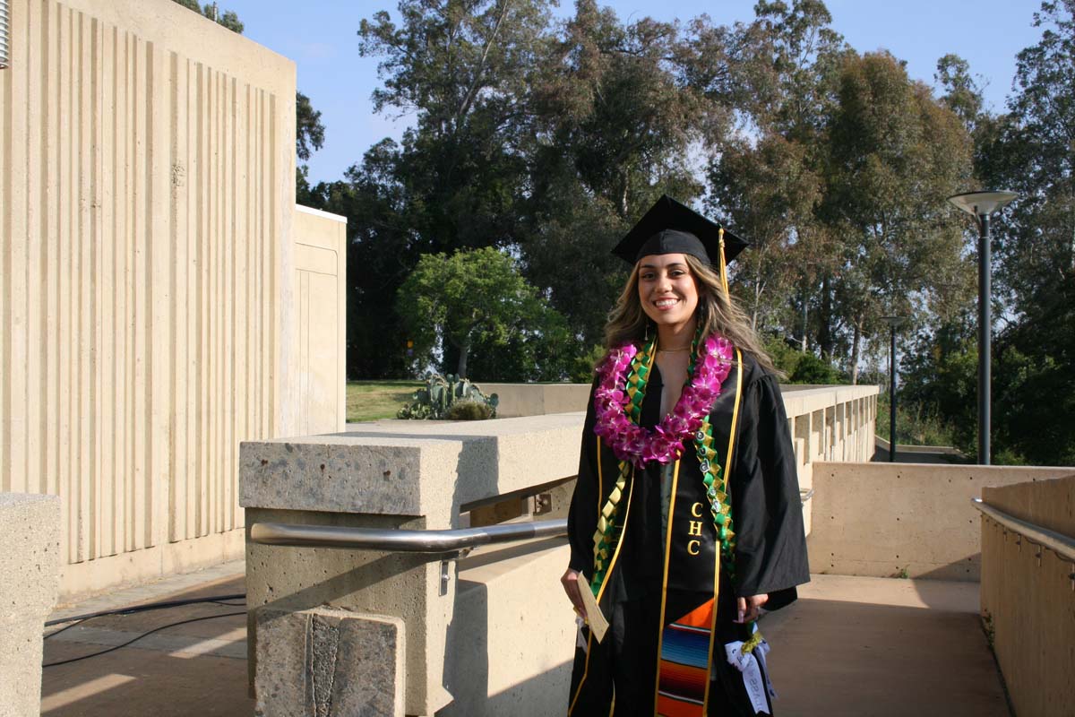 Graduates at Commencement