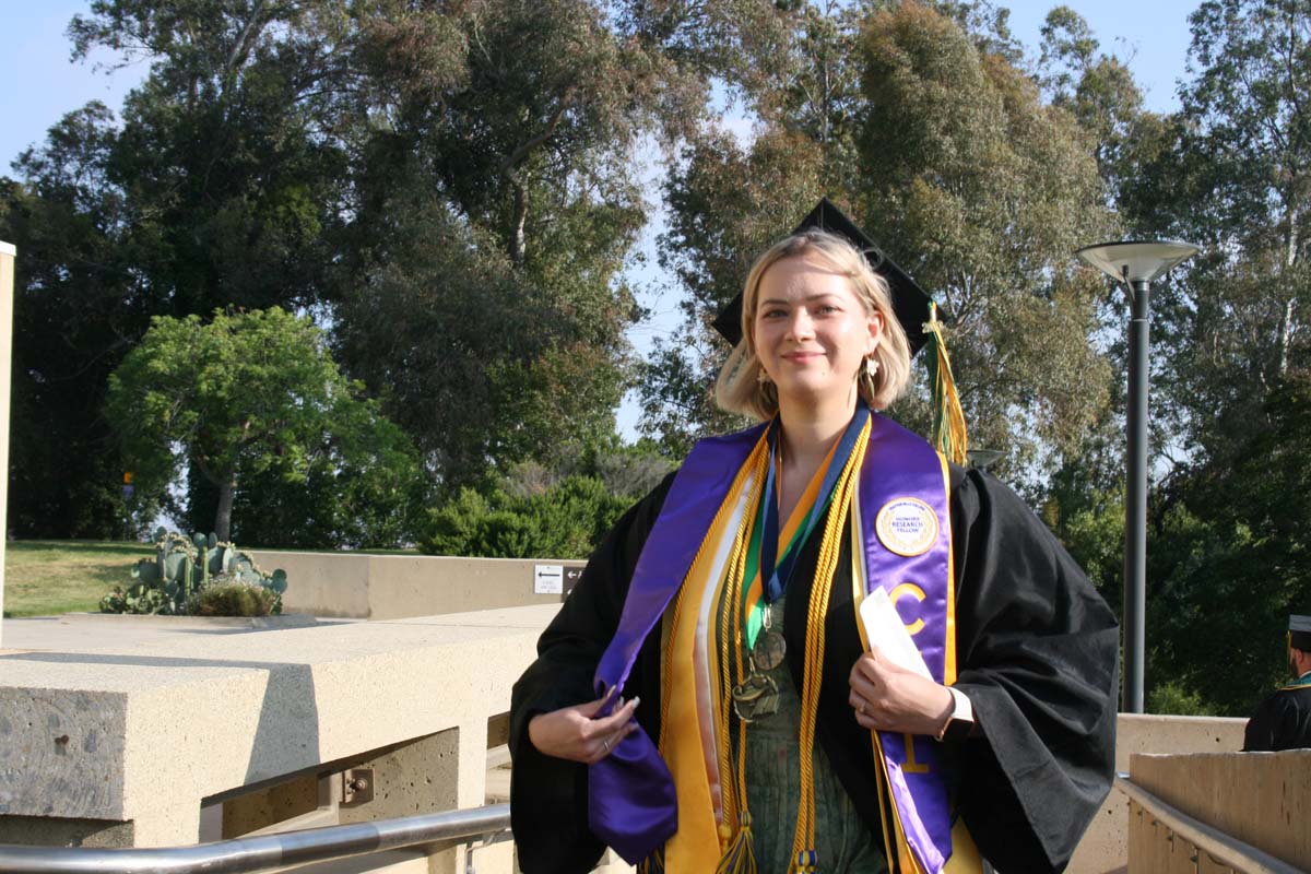 Graduates at Commencement