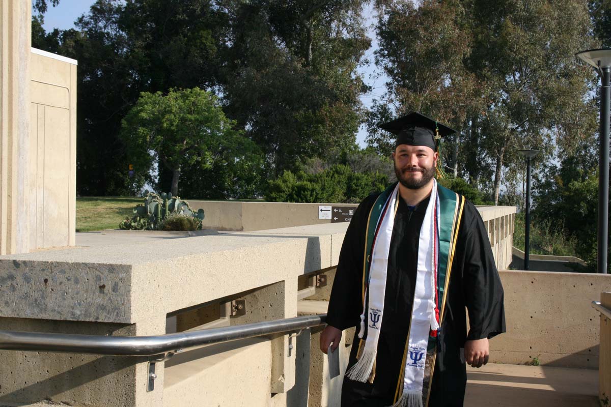 Graduates at Commencement