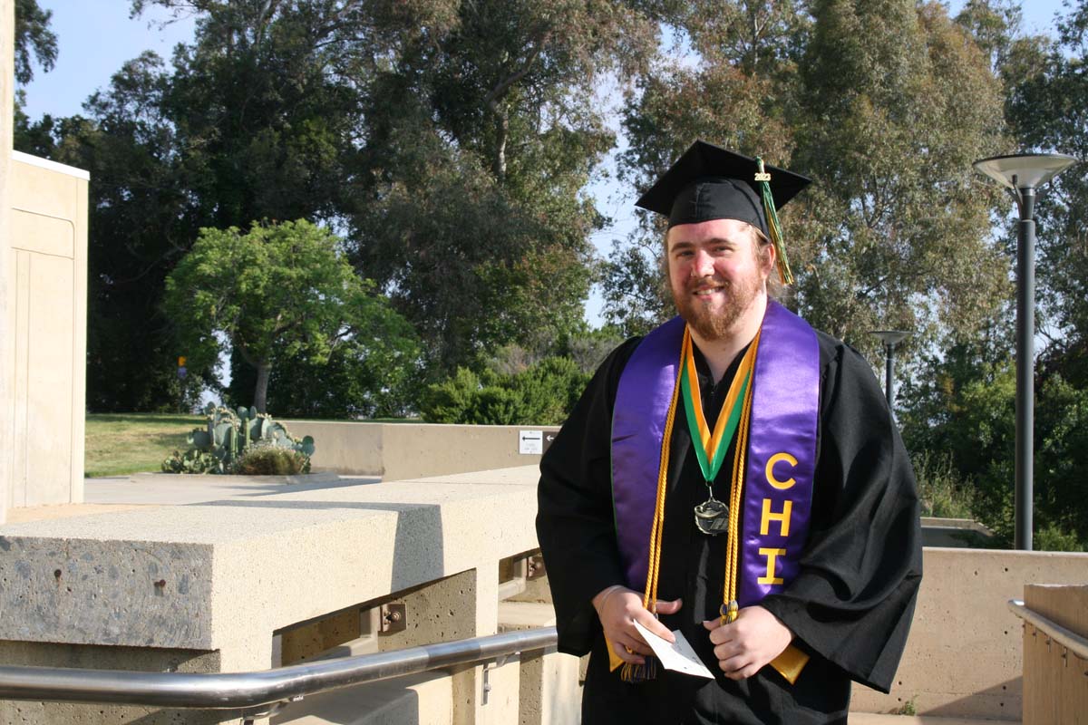 Graduates at Commencement