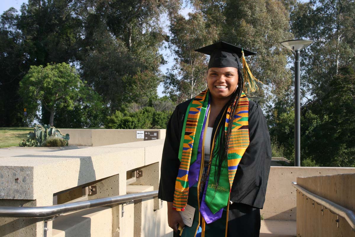 Graduates at Commencement