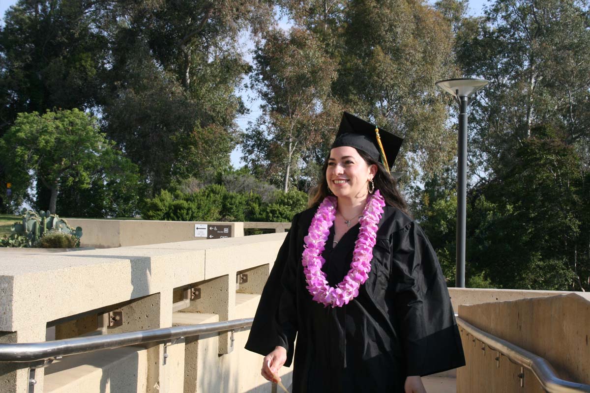 Graduates at Commencement