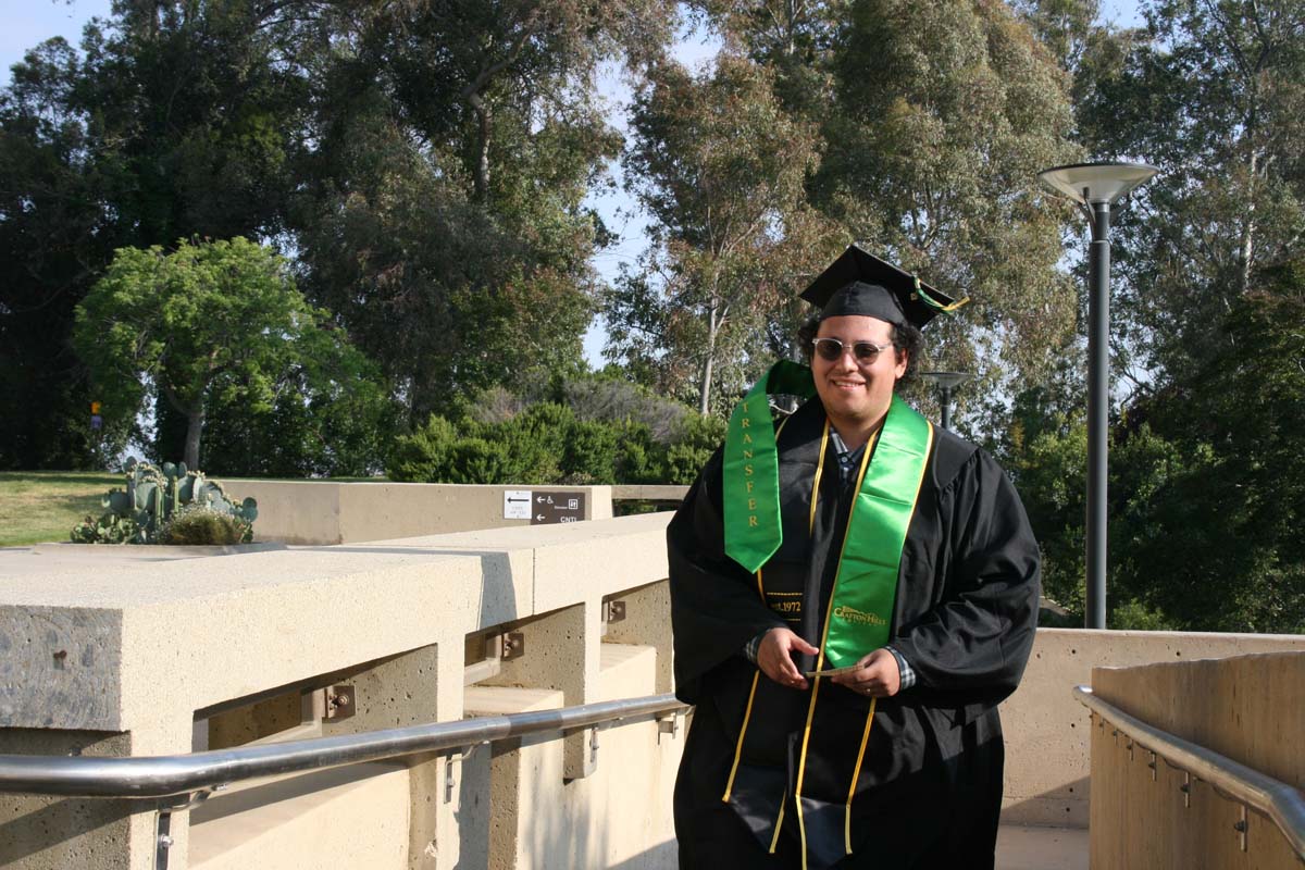 Graduates at Commencement