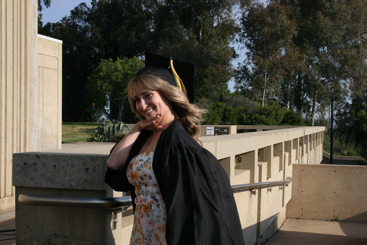 Graduates at Commencement