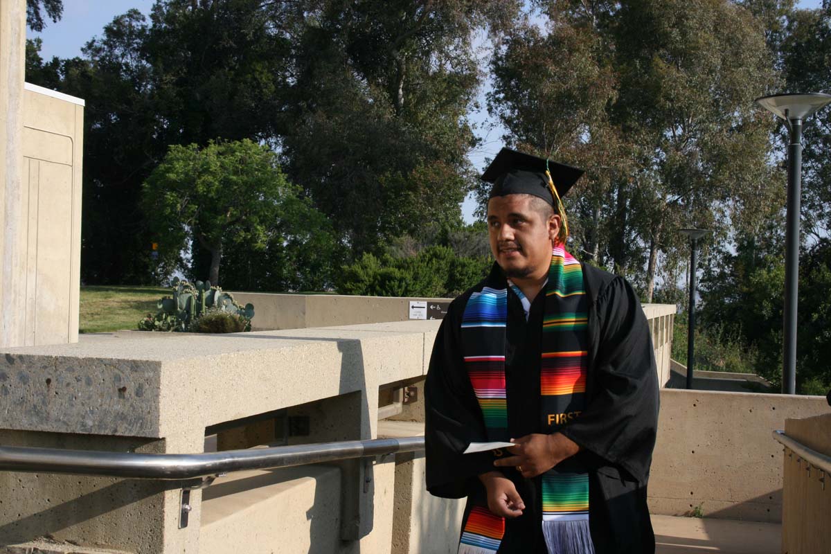 Graduates at Commencement