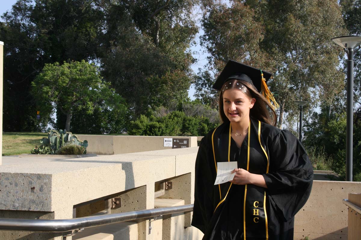 Graduates at Commencement