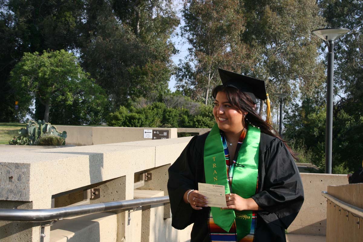 Graduates at Commencement