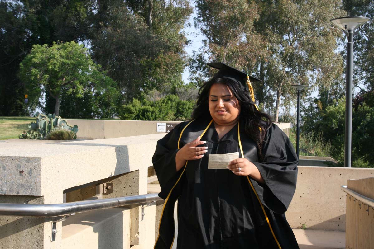 Graduates at Commencement