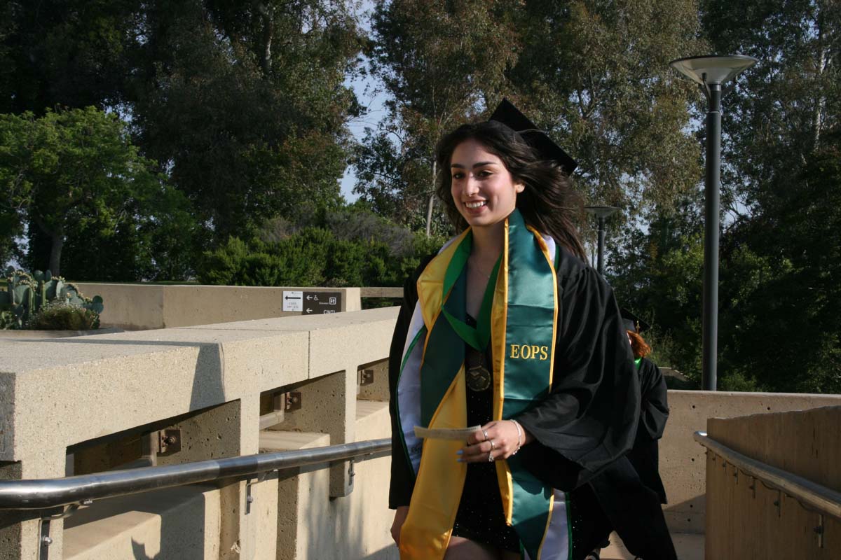 Graduates at Commencement