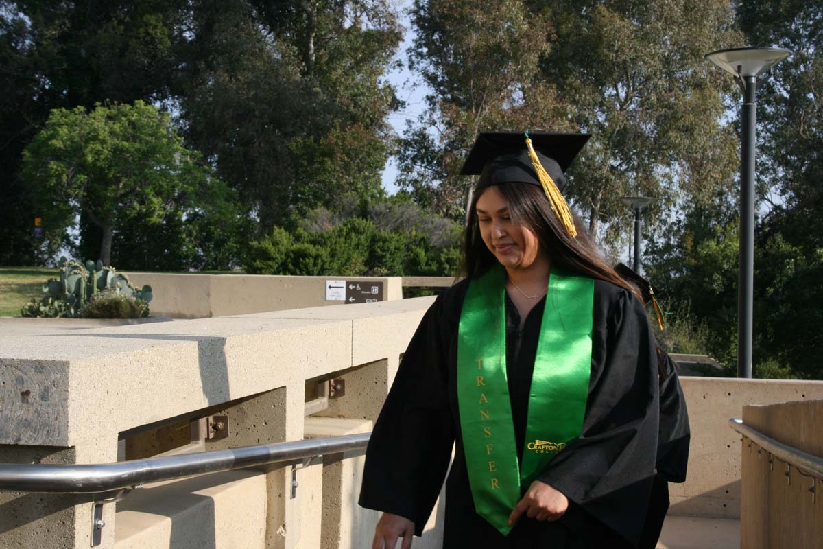 Graduates at Commencement