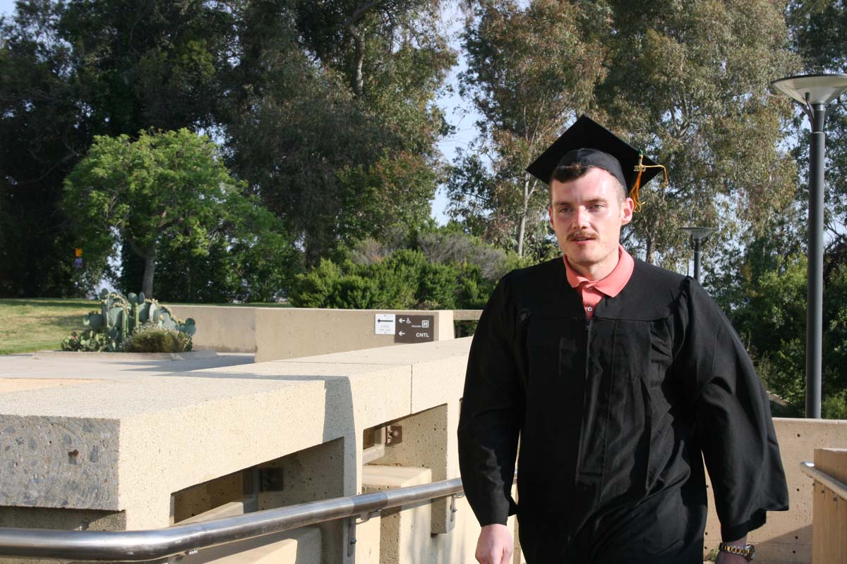 Graduates at Commencement