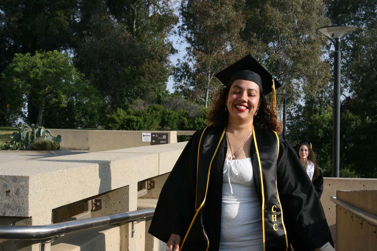 Graduates at Commencement