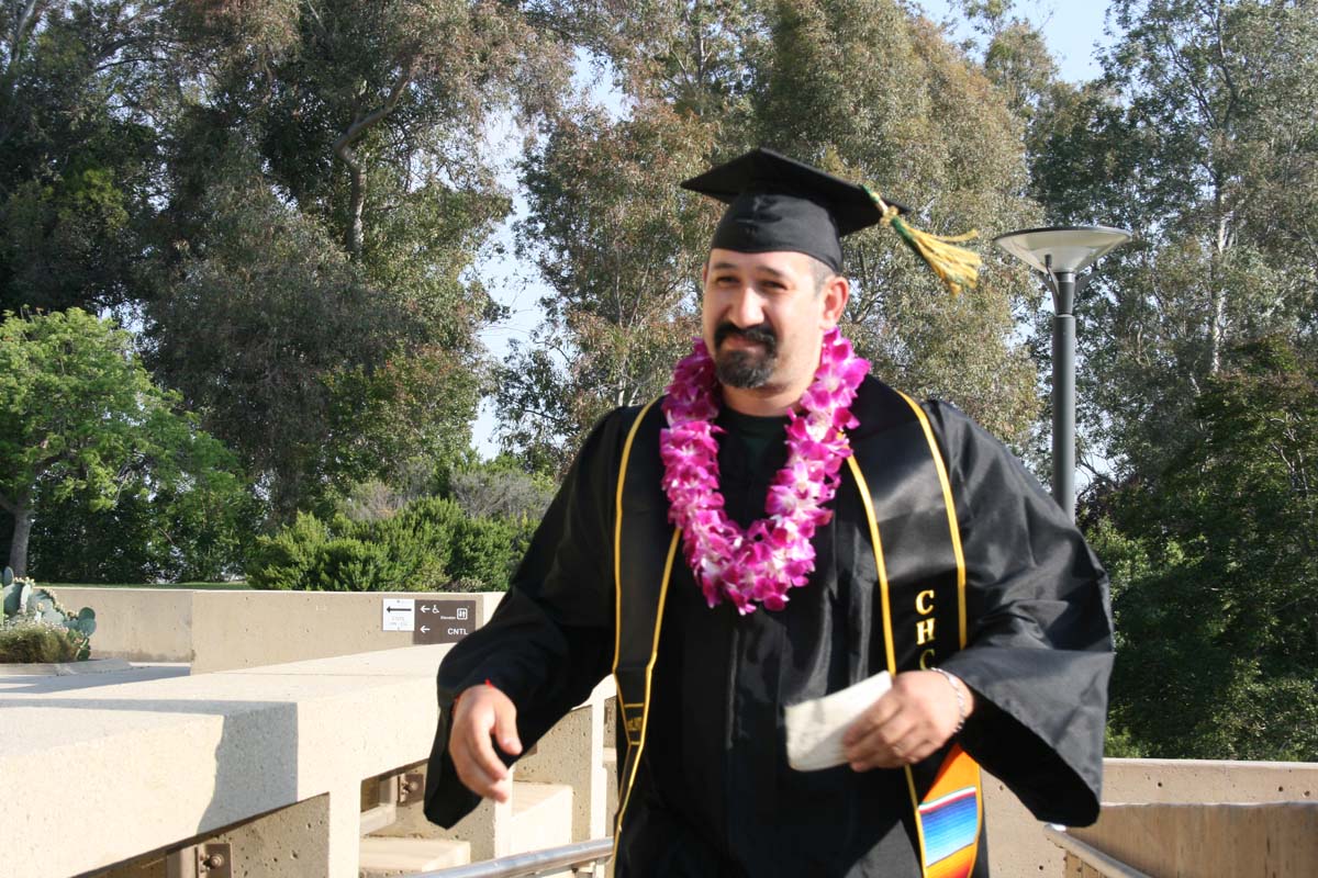 Graduates at Commencement