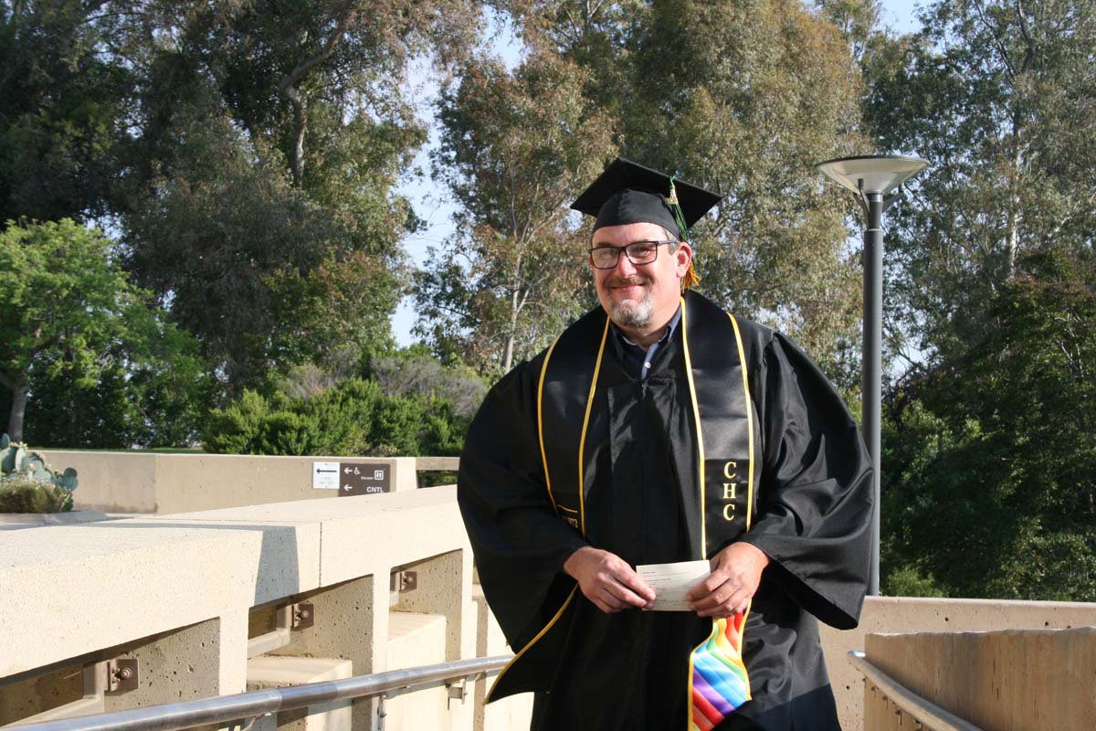 Graduates at Commencement