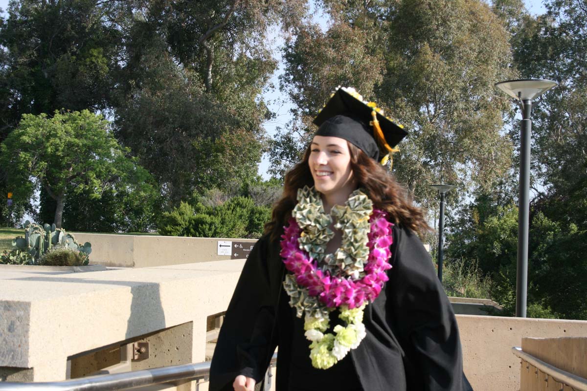 Graduates at Commencement