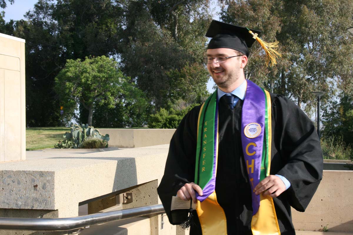 Graduates at Commencement