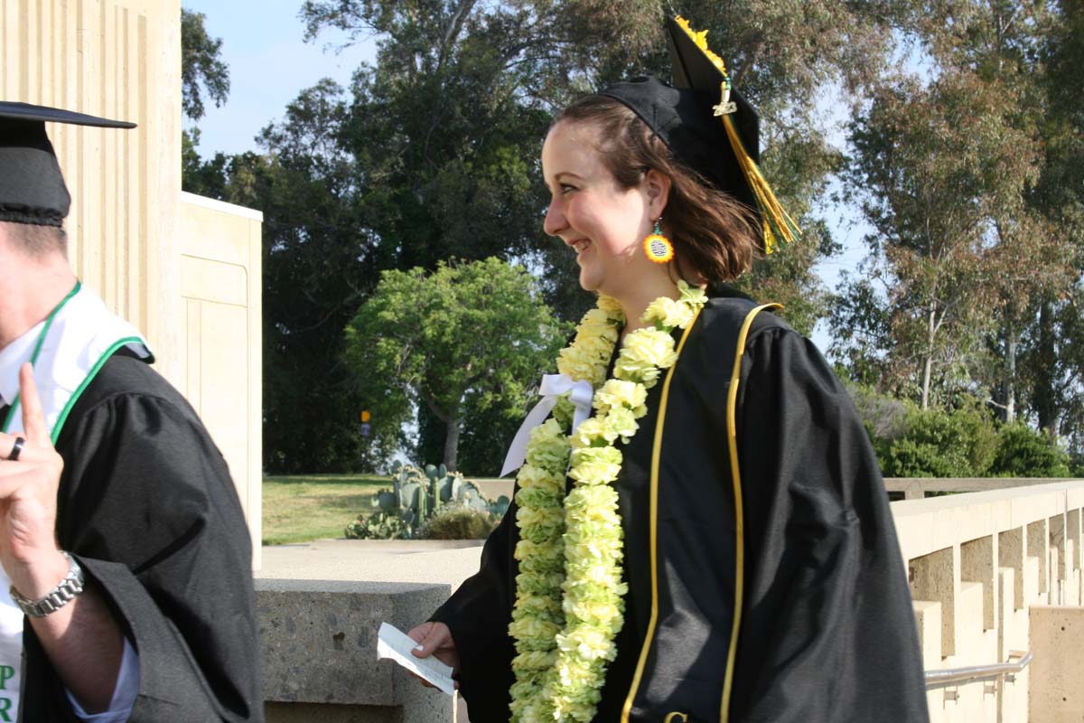 Graduates at Commencement