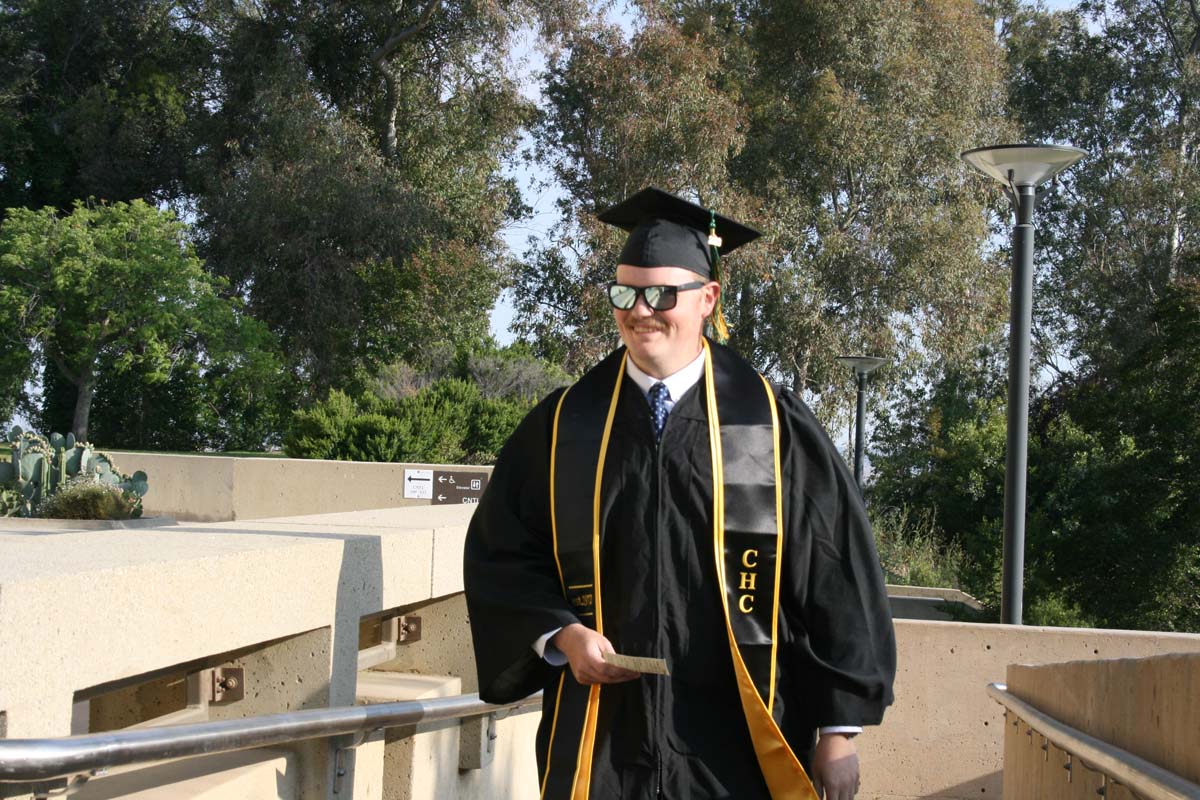 Graduates at Commencement