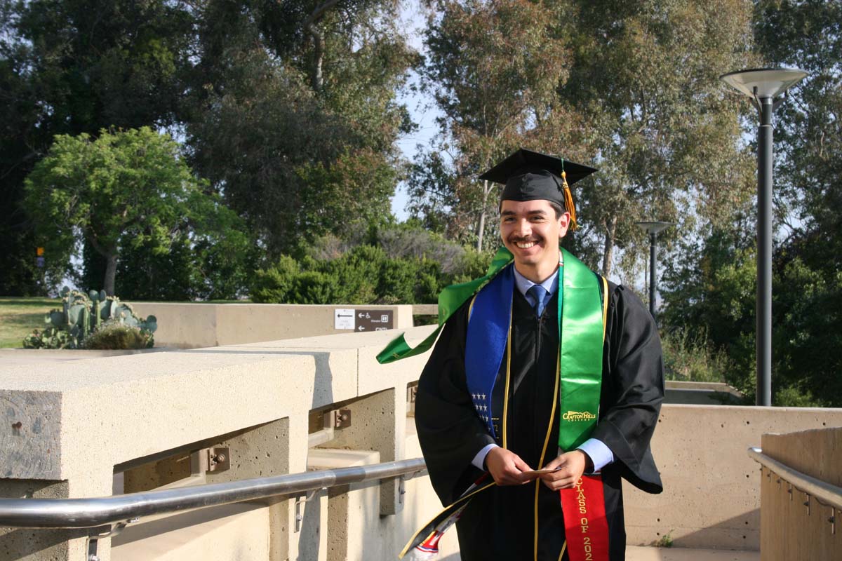 Graduates at Commencement