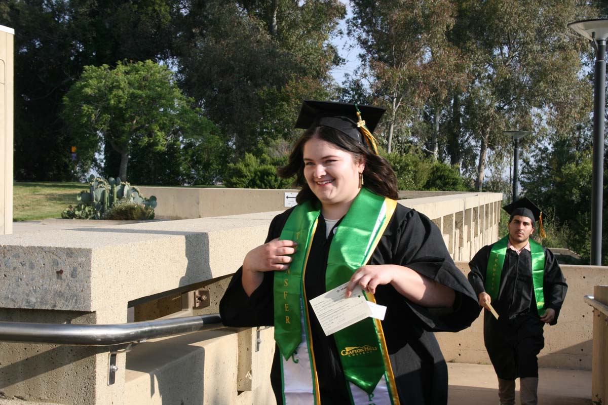 Graduates at Commencement