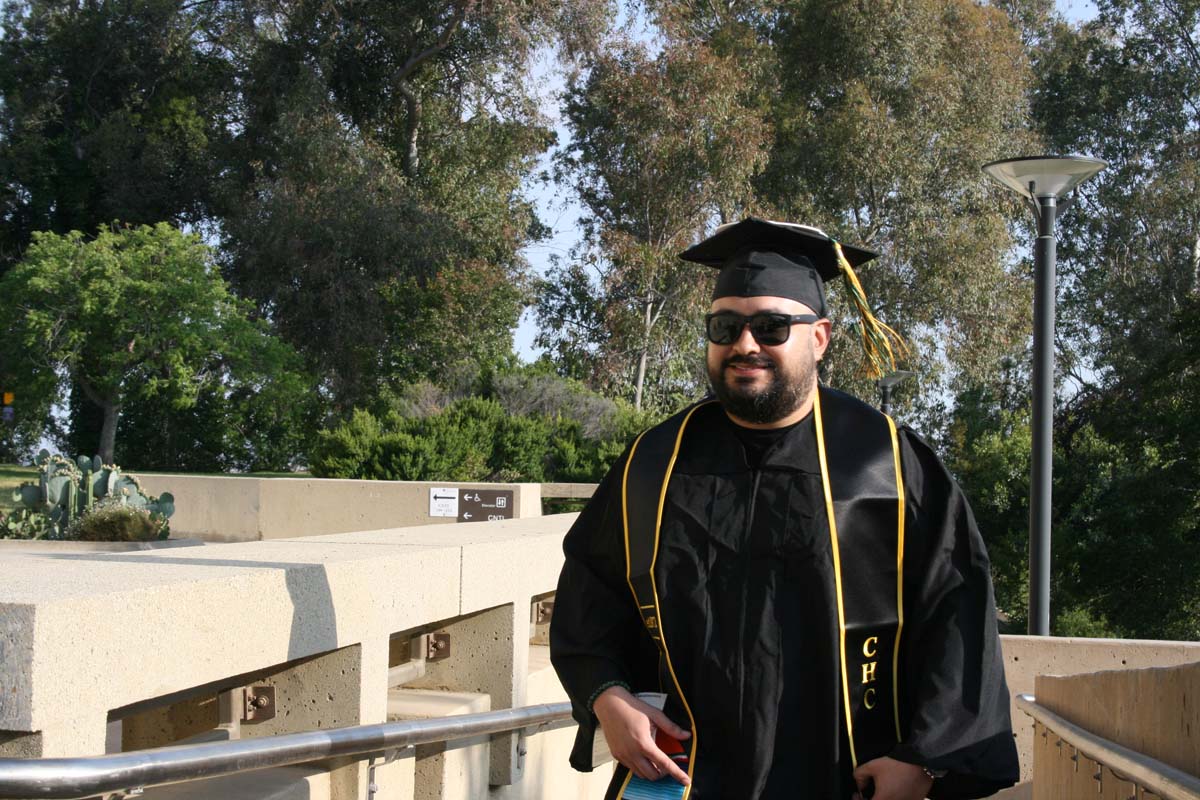 Graduates at Commencement