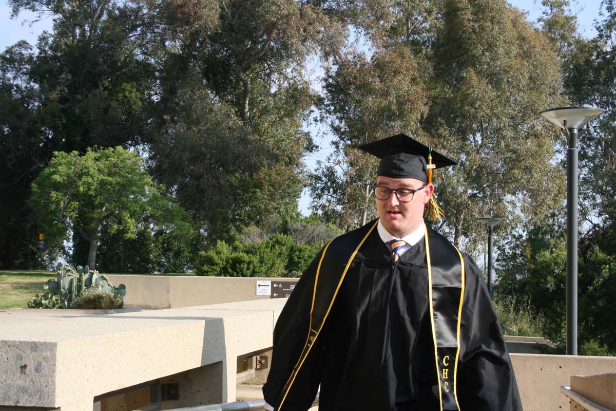 Graduates at Commencement