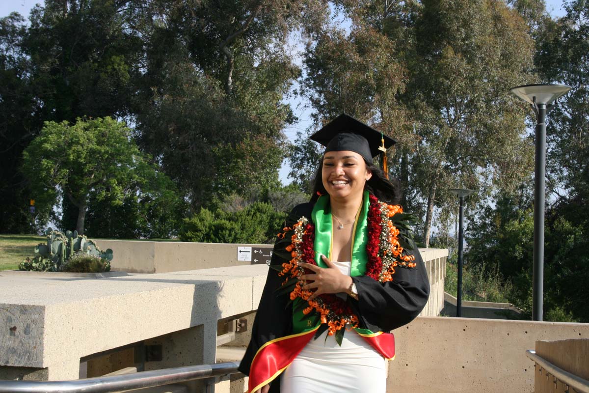 Graduates at Commencement