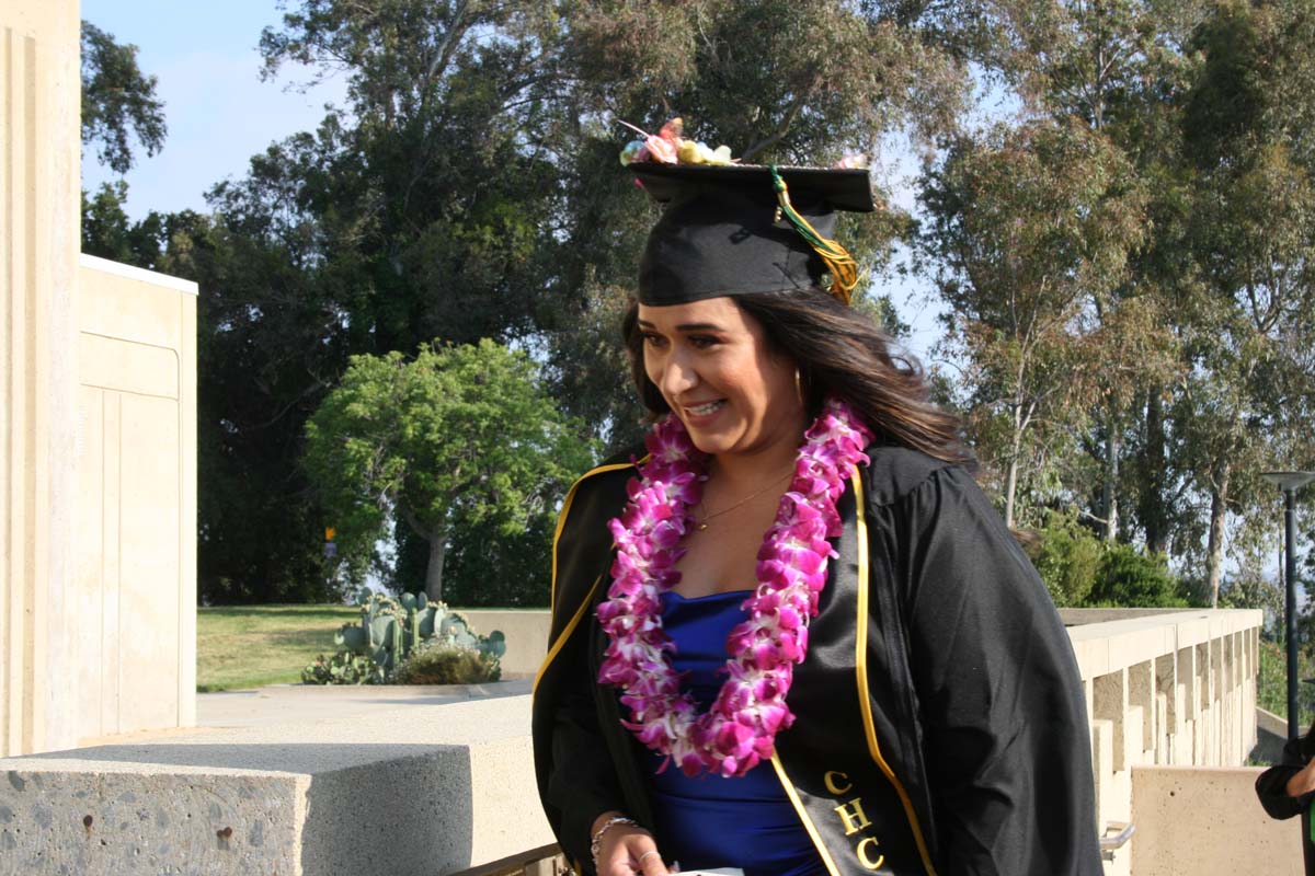 Graduates at Commencement