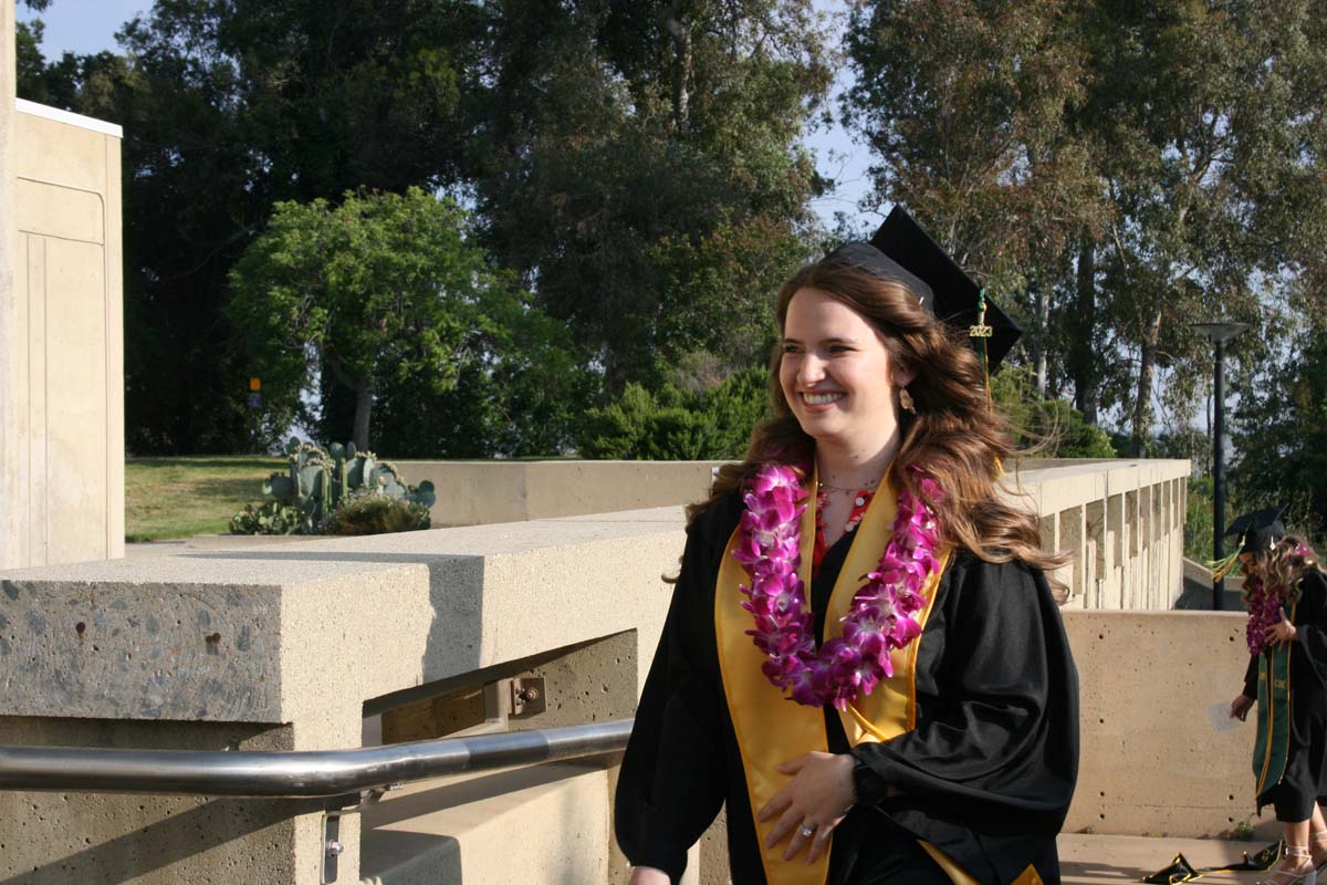 Graduates at Commencement