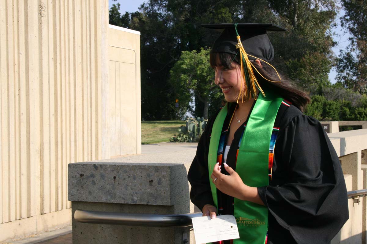 Graduates at Commencement