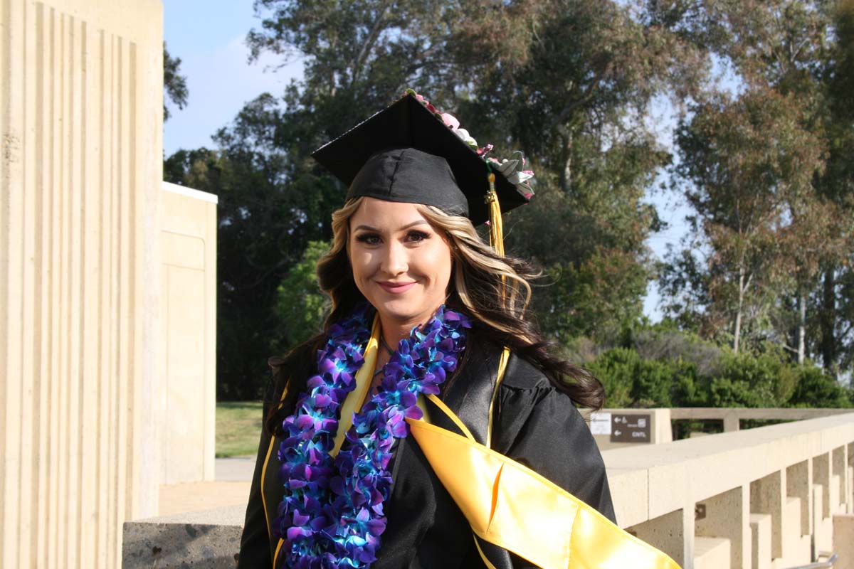 Graduates at Commencement