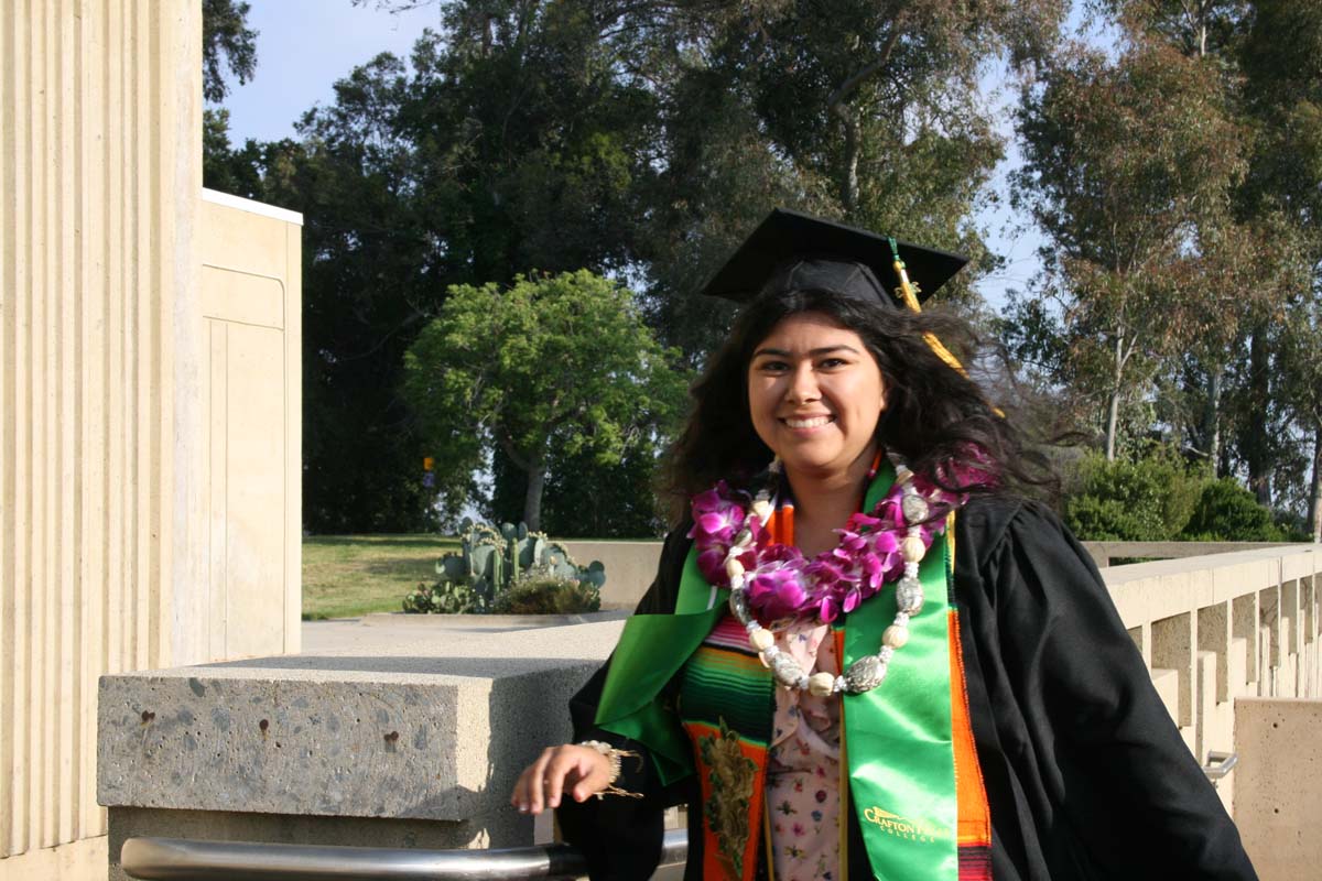 Graduates at Commencement