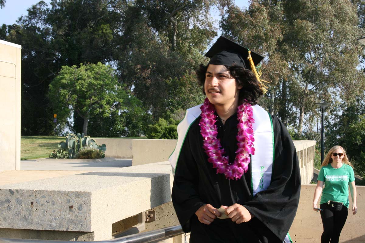 Graduates at Commencement