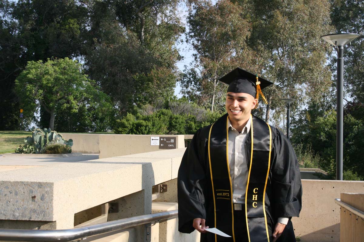 Graduates at Commencement