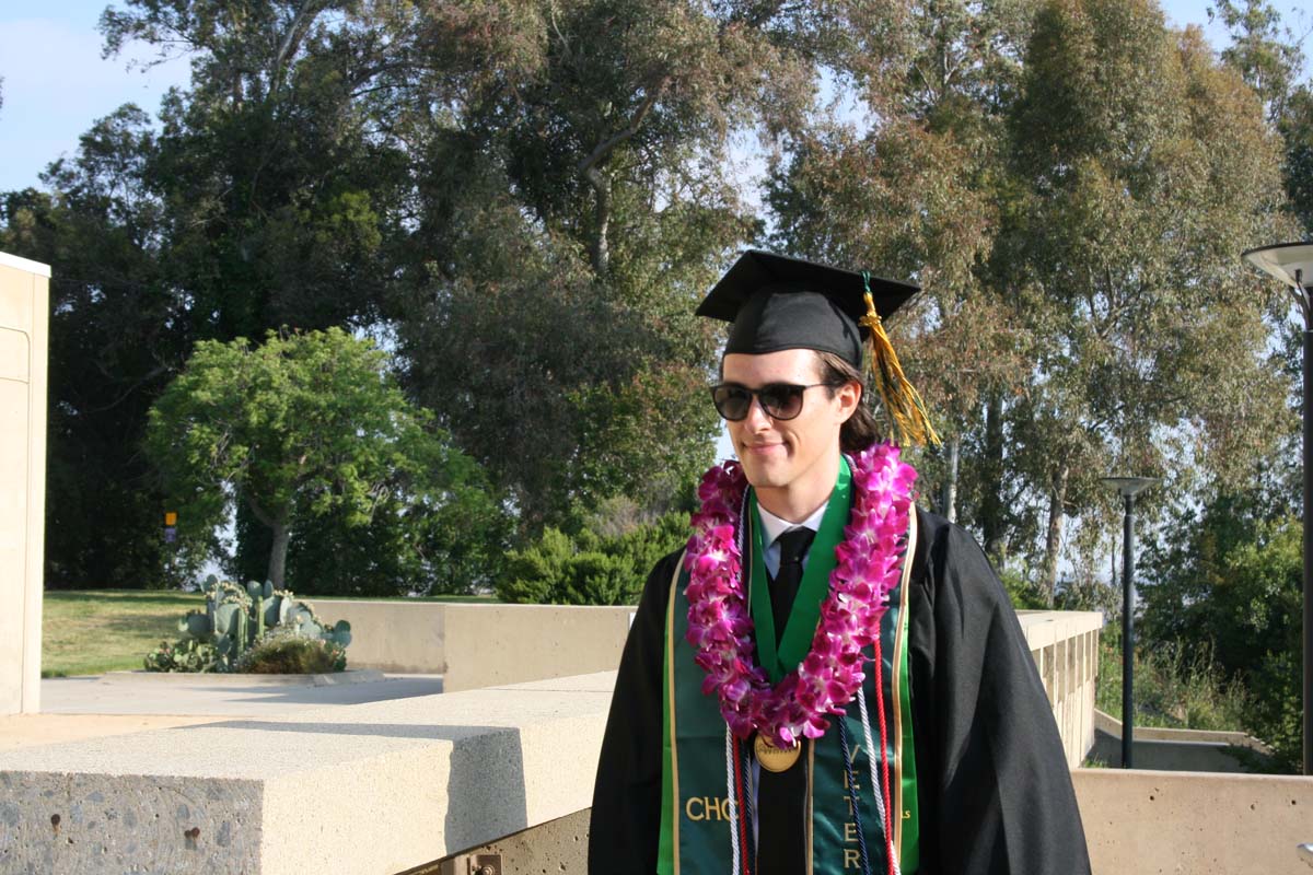 Graduates at Commencement