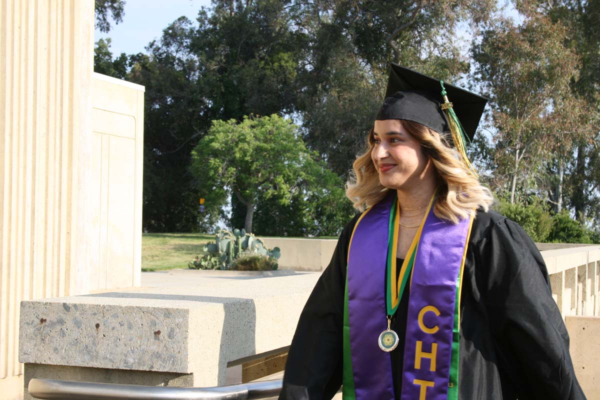 Graduates at Commencement