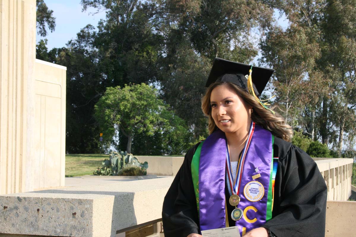 Graduates at Commencement