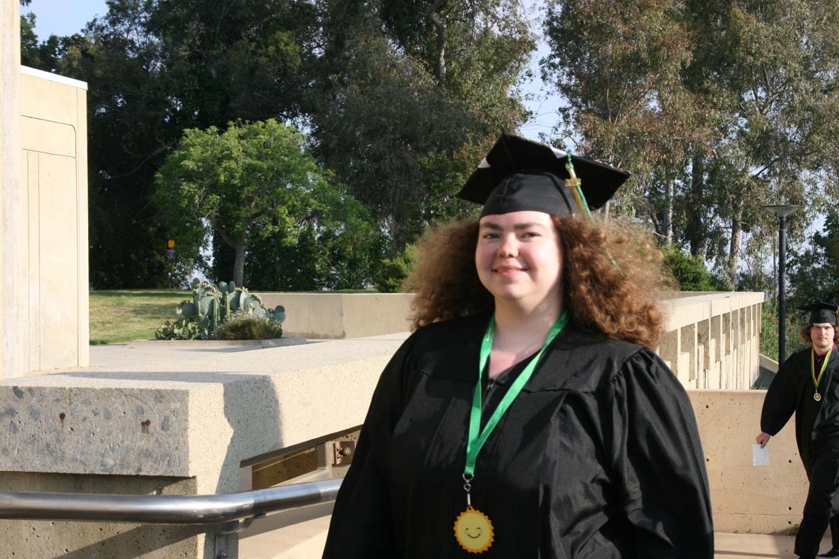 Graduates at Commencement