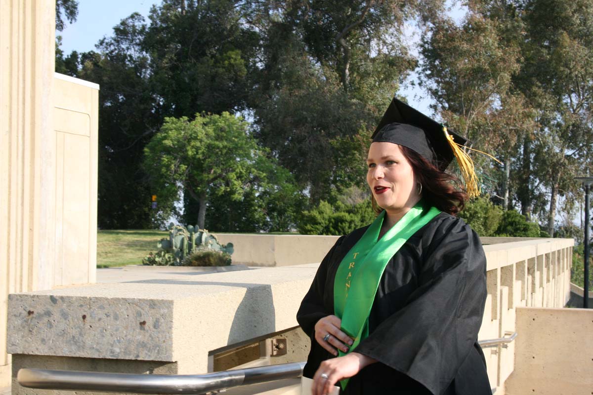 Graduates at Commencement