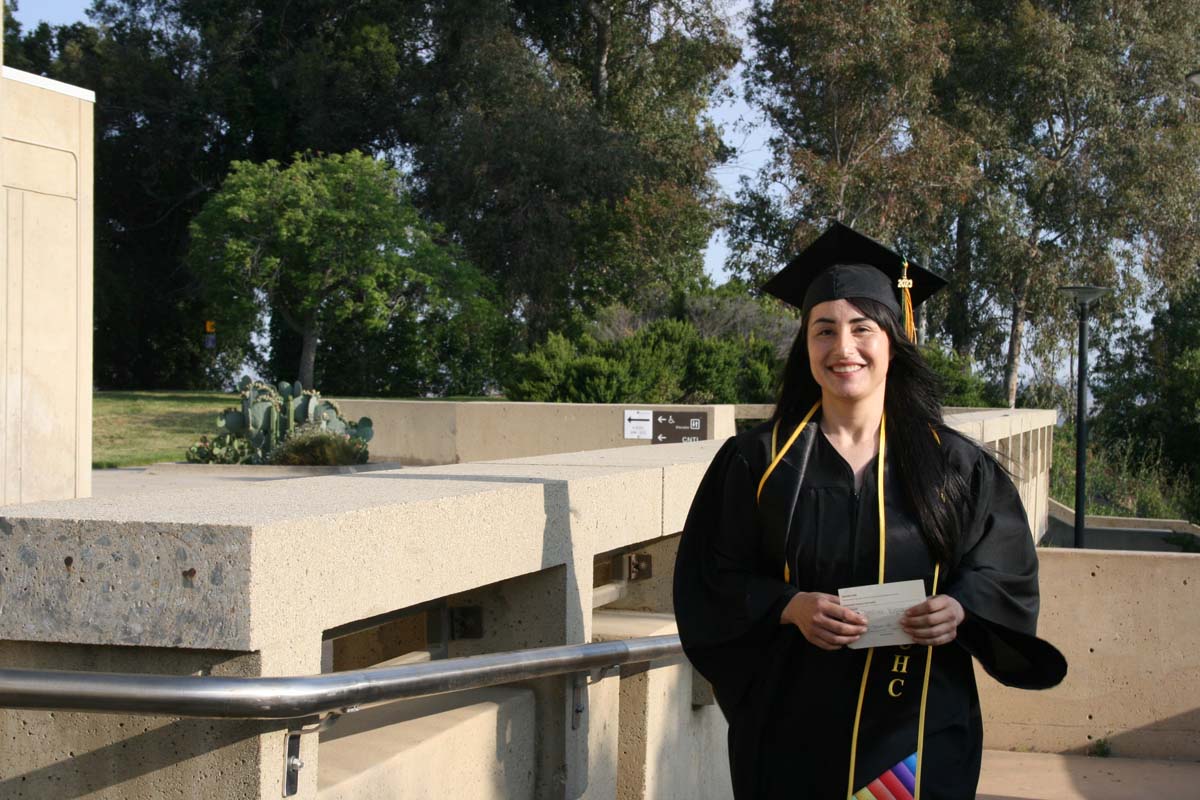 Graduates at Commencement